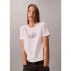 Calvin Klein Γυναικεία κοντομάνικη μπλούζα Script  Logo Graphic Slim T-Shirt